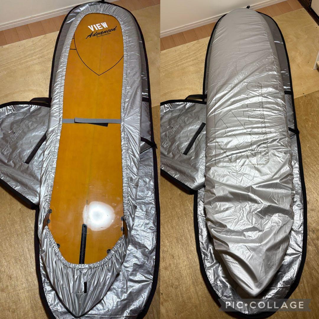 ADVANCED サーフボード 7.4 ロングボード サーフィン ミニロング