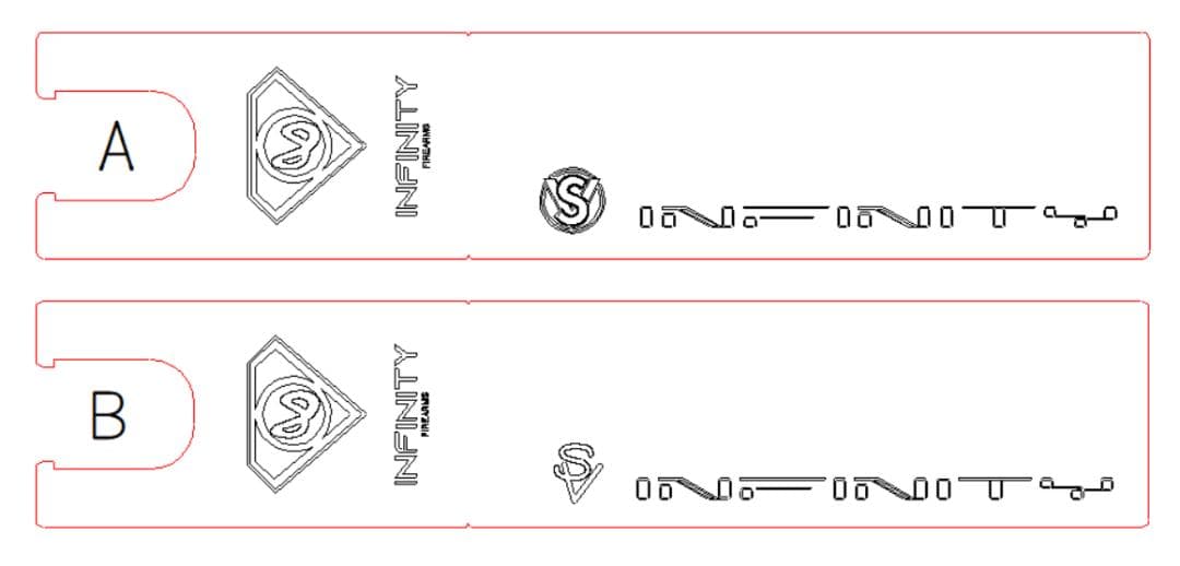 特注 L型ガンスタンド INFINITY