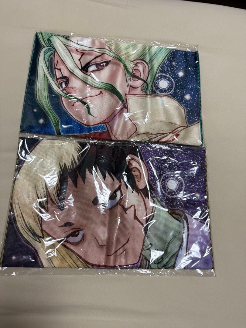 Dr.STONE キャラクター大判タオル　石神千空　あさぎりゲン　未開封