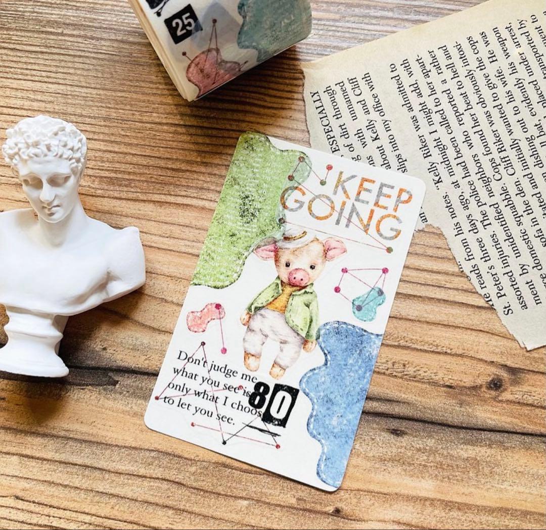 ⑤☆海外マステ☆ sonia さん Soft candy 一軟糖