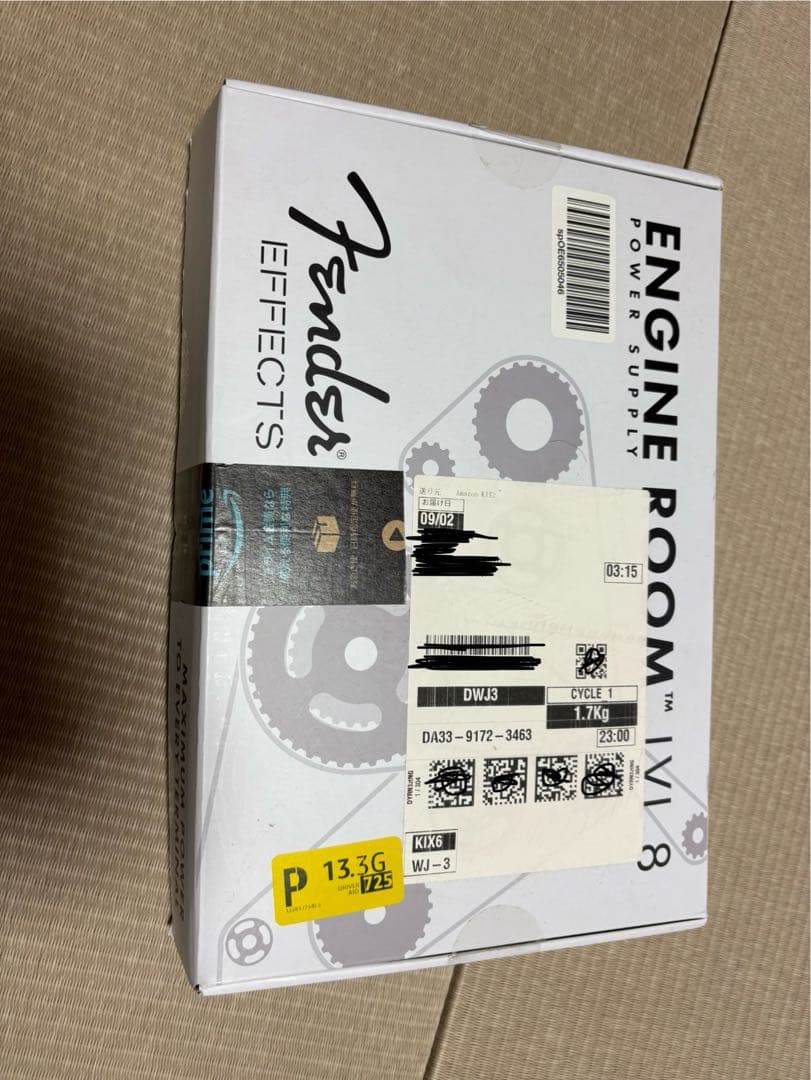 Fender Engine Room LVL8 パワーサプライ