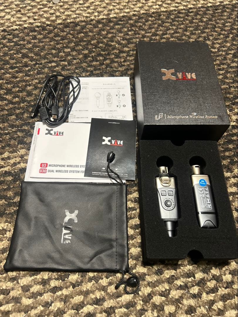 XVIVE エックスバイブ マイクロフォン・デジタルワイヤレスXV-U3