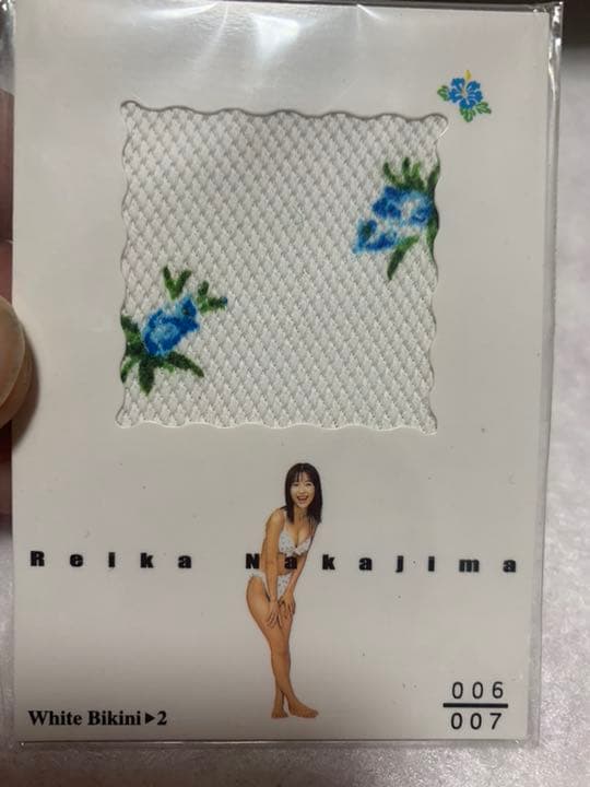 中嶋礼香 激レア アイドル トレーディングカード、水着、7枚限定