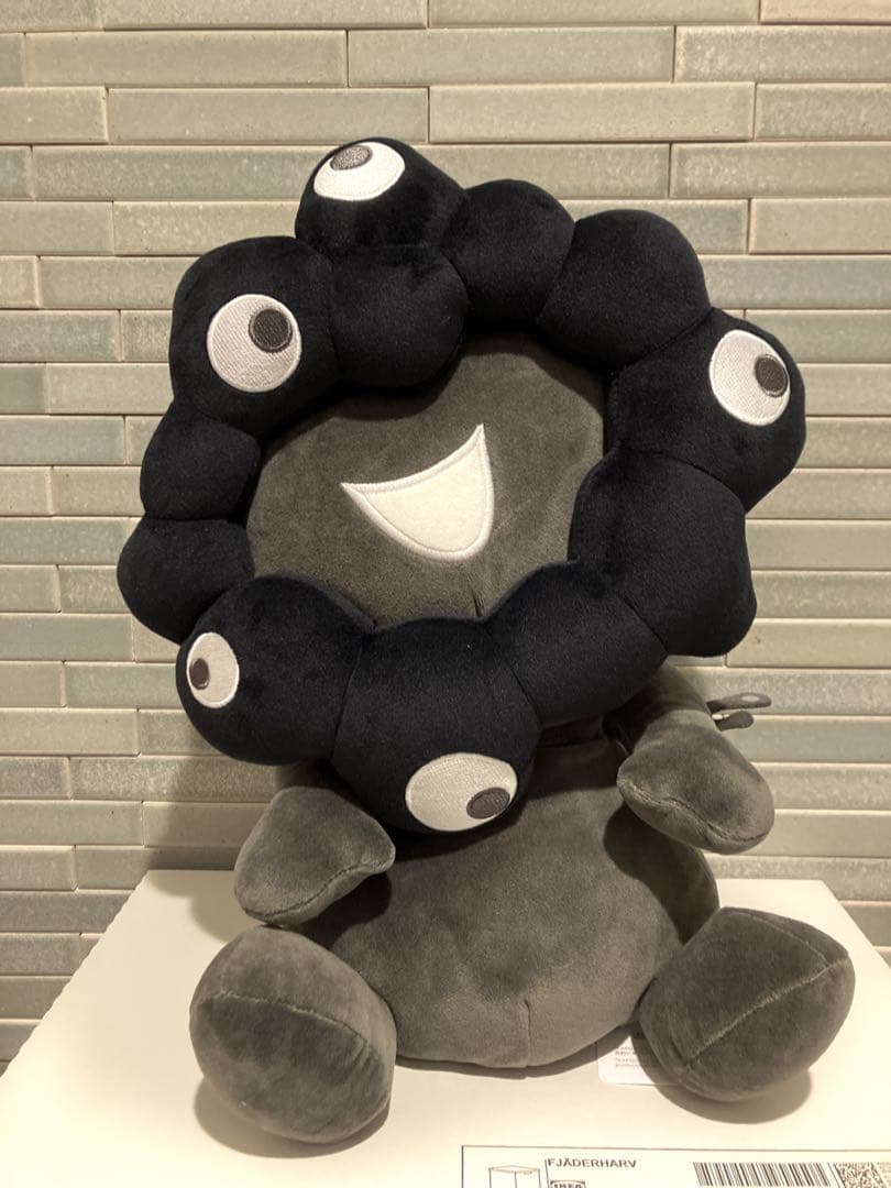 黒 ミャクミャク お手玉風ぬいぐるみ Lサイズ 万博 EXPO2025