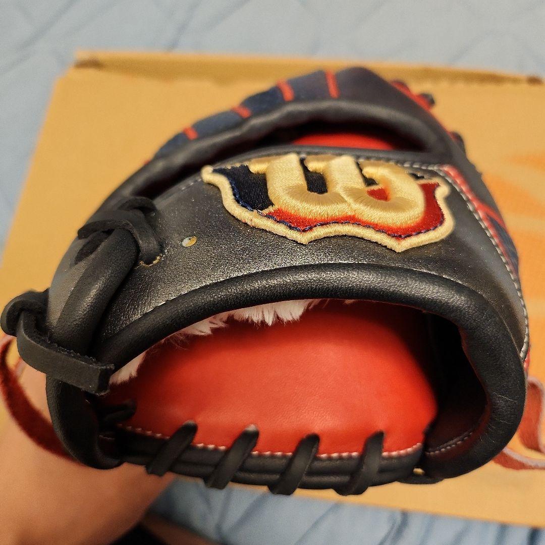 値下げ不可　ウィルソン86型内野手用　限定カラー