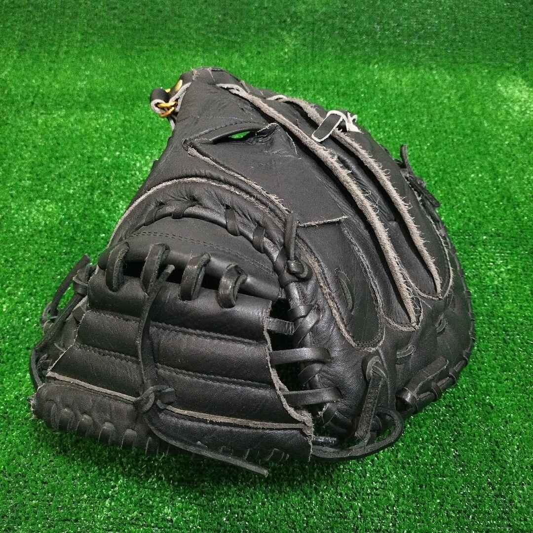 ヤードバーズ　ブラック レザー キャッチャーミット 一般用