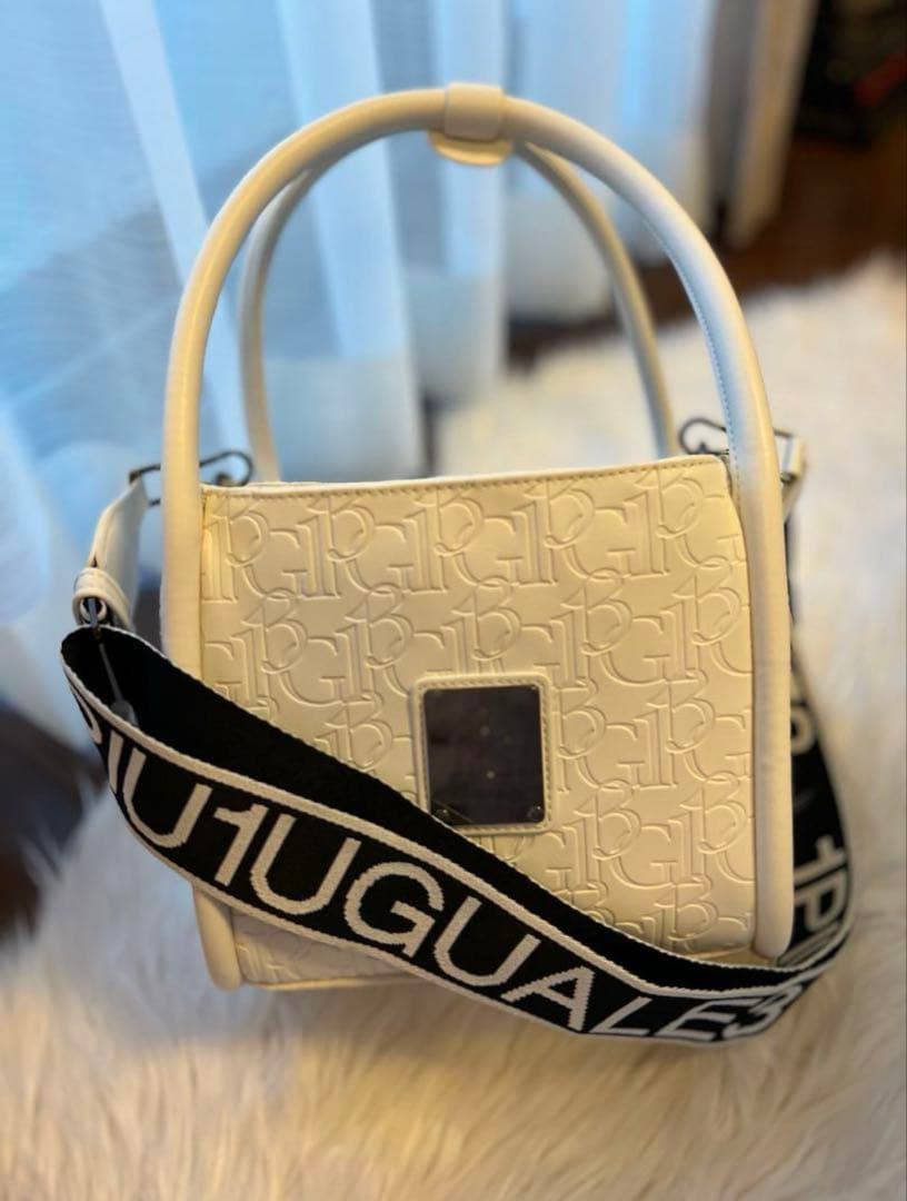 【新品】2024年新作　ウノピュ　カートバッグ　ゴルフ　巾着付き