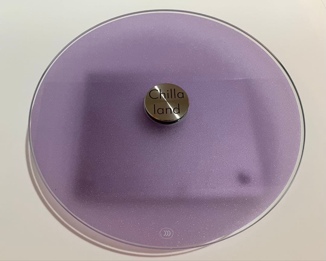 7/27入荷分【新】チンチラ　床置きタイプのサイレント円盤型回し車　パープル