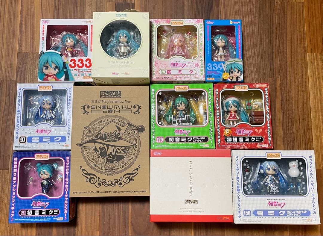 初音ミク ねんどろいど まとめ売り