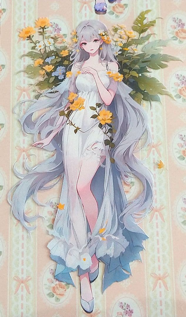 廃盤品✩J851＃花雾花汐(PET)晴惜春切り売り海外人物女の子AIマステ