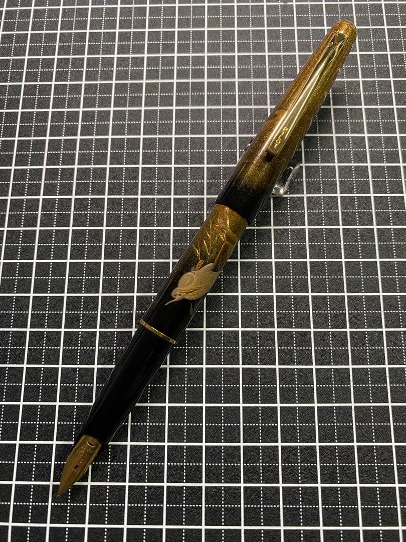 PILOT 國光会　三日月と鷺　万年筆　字幅Script