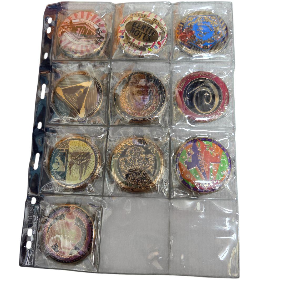 ハリー・ポッター 缶バッジ 30個セット 金バッジ テンヨー コンプリート