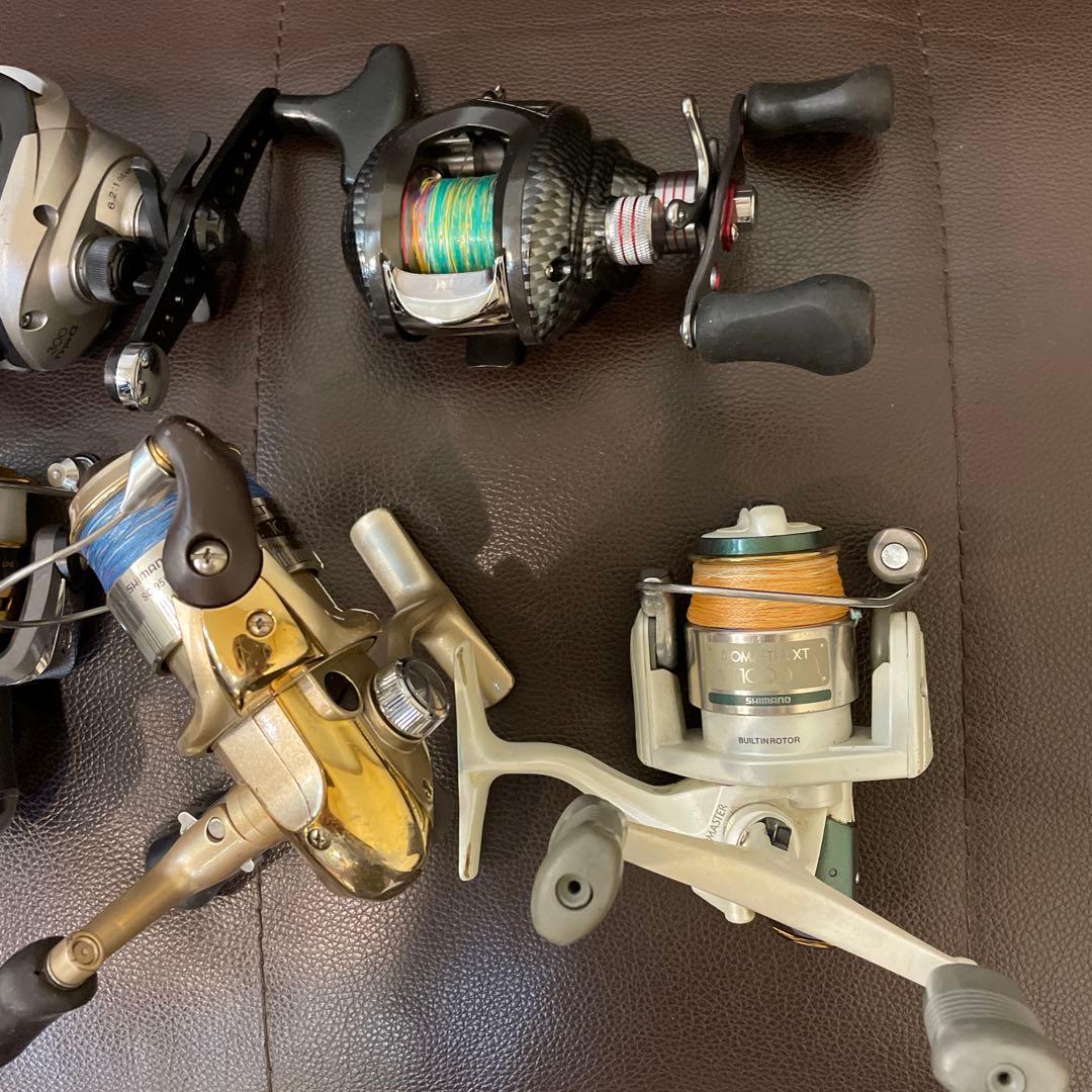 スピニング　ベイト　まとめて7台！！　ダイワ　シマノ