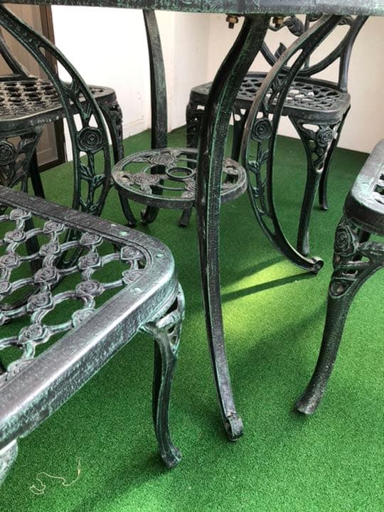 ガーデンテーブル＆チェア5点セット