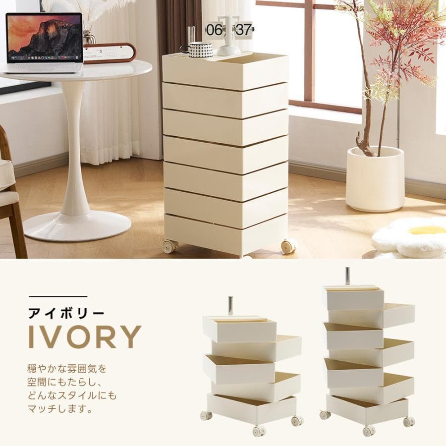 訳あり部品デスクワゴン サイドワゴン 収納 キャビネット 1326-170