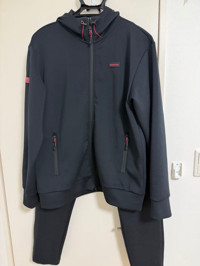 BRIEFING GOLF フード付きジャケットとパンツセット