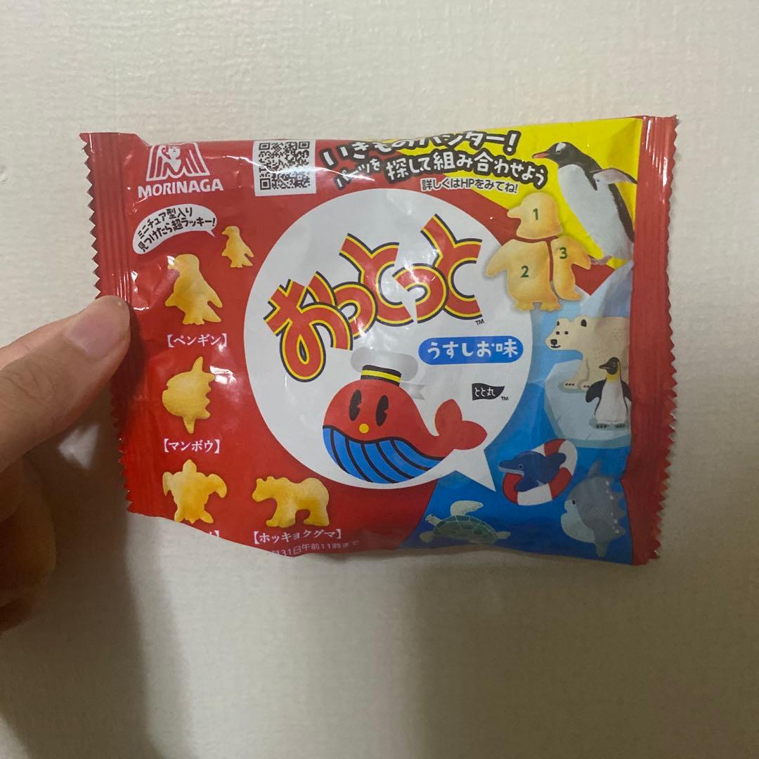 森永 おっとっと うすしお味　のゴミ