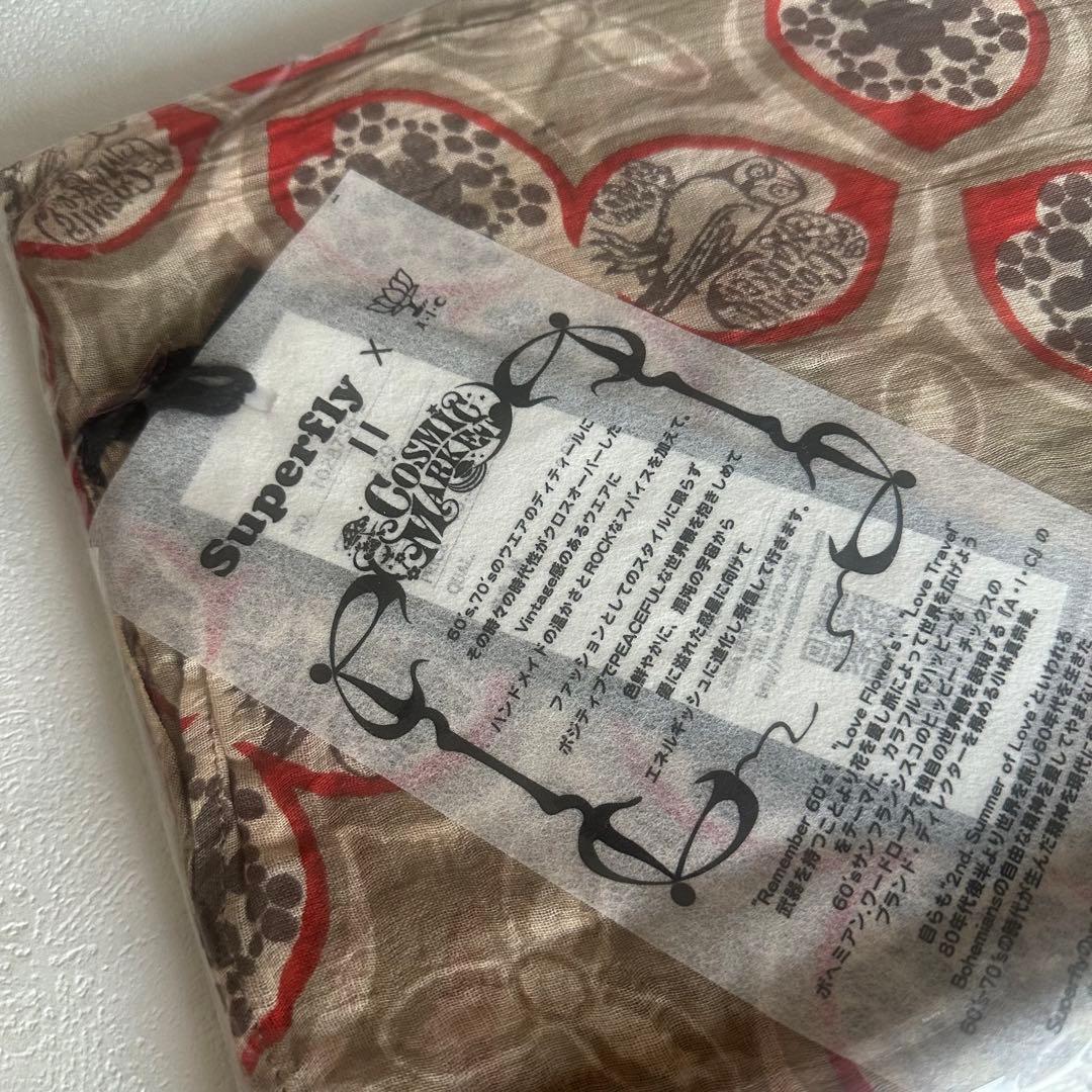 Superfly グッズ コズミックマーケット コラボグッズ ストール