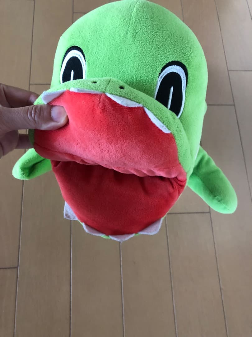 恐竜博物館　ぬいぐるみ　ジュラチック　かみつき　ラプト　　福井　NEWS　増田