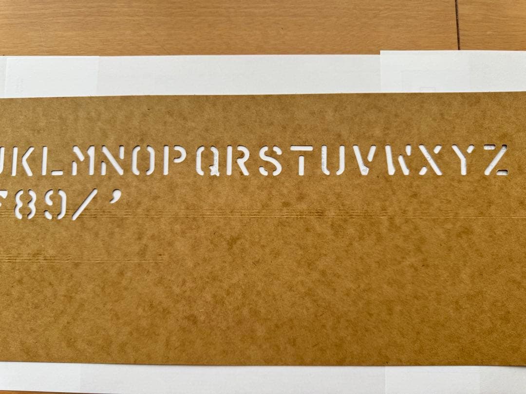 MARSH社製 ステンシルマシン 3/4インチ アイボリー 美品 世田谷ベース