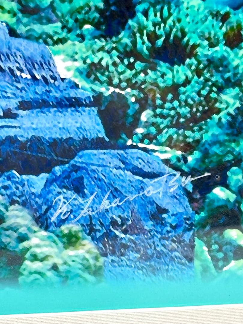 #K.TAKAMATSU「アトランティス神殿」シルクスクリーン貴重オリジナル作品