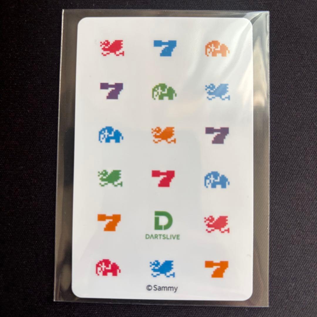 ダーツライブカード　サミーコラボ　キャンペーン当選品　77枚限定　獣王