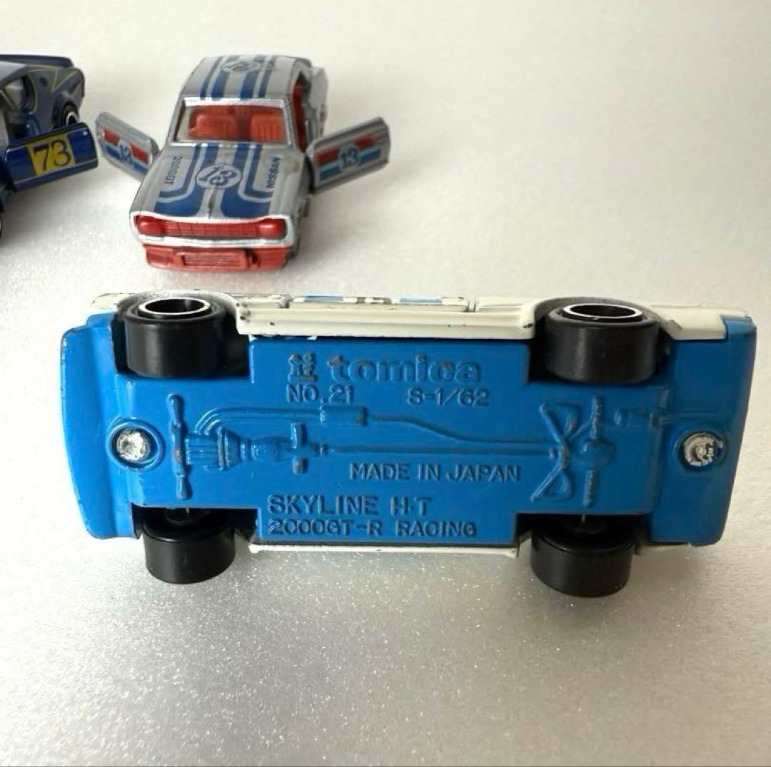 トミカ日本製 黒箱 ハコスカ ケンメリサニー サバンナ 5台セット