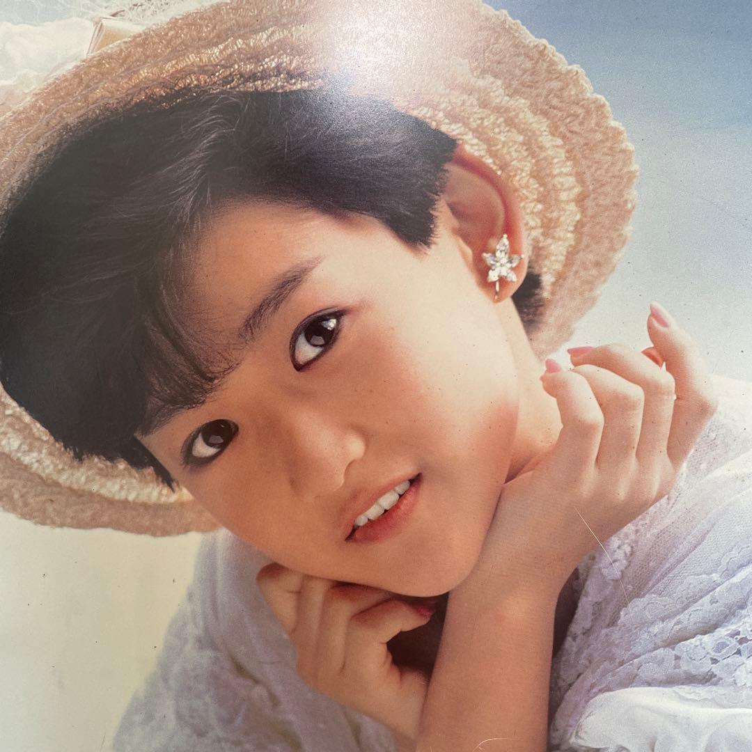 昭和 レトロ 岡田有希子 木製パネル アイドル