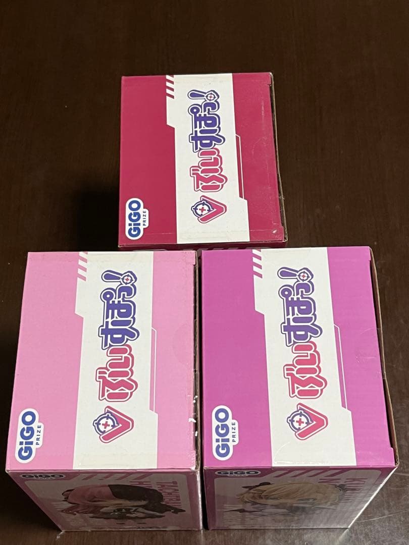 ぶいすぽっ！デフォルメ　フィギュア gigo 胡桃のあ 橘ひなの 如月れん