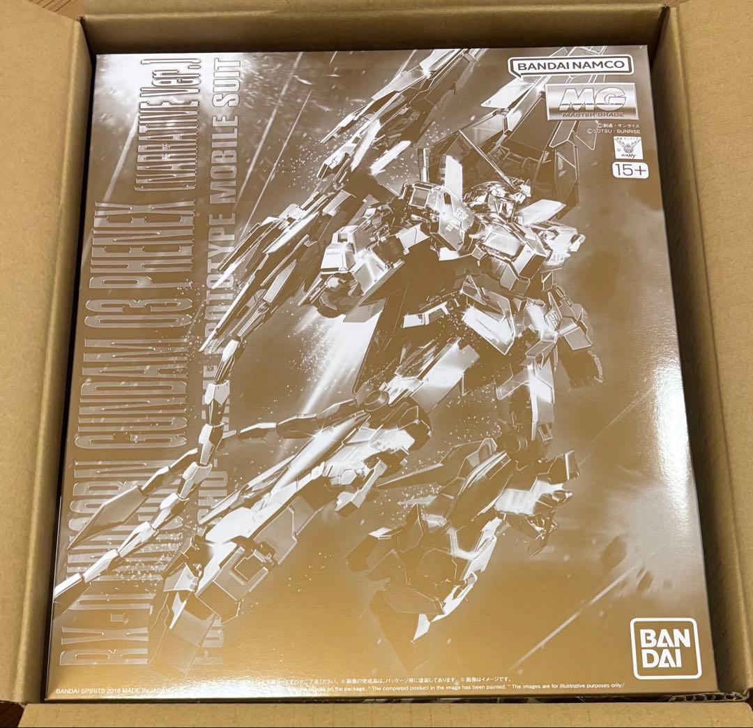 ぽ*。様 MG 1/100 ユニコーンガンダム３号機 フェネクス （ナラティブV