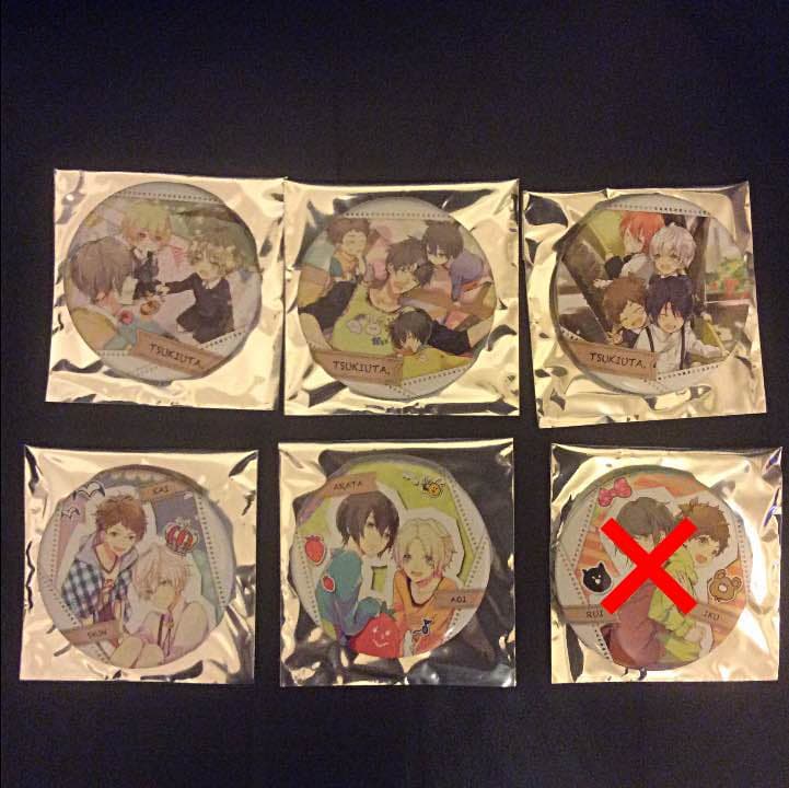 ツキウタ。 キャラバッジ コレクション スパコミ