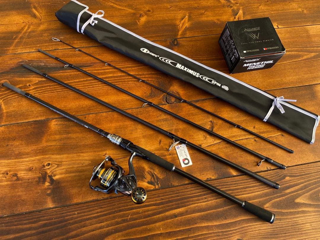 釣り竿セット　ショアジギング　青物　スピニング　300MH ライトショアジギング