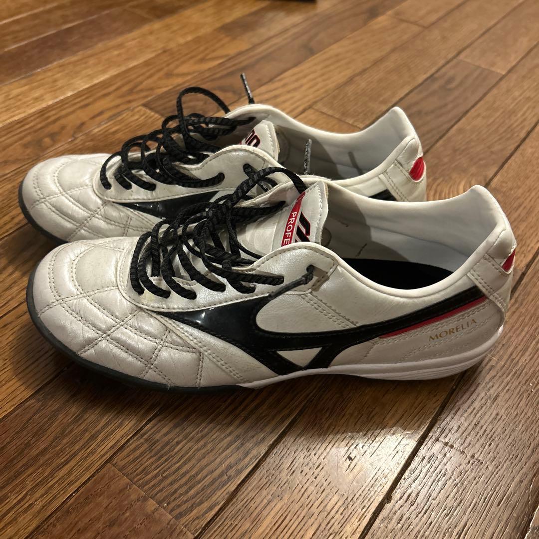 Mizuno Morelia サッカーシューズ ホワイト/ブラック
