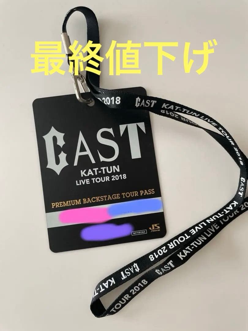 KAT-TUN CAST バクステツアー