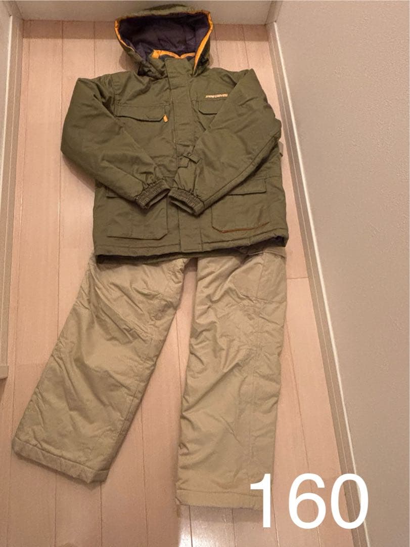 カイザー スノーカービング スキー ウェア 上下セット スノボ 雪遊び　160