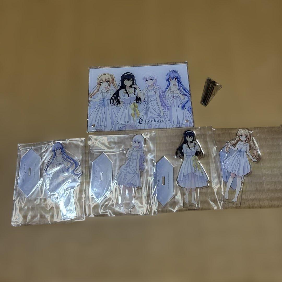 Summer Pockets 上巻BD特典　アクリルスタンド