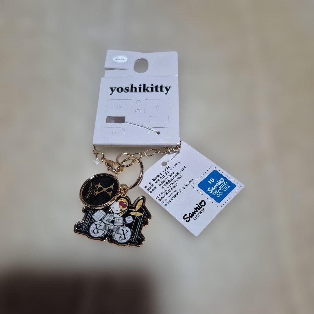 ⚠️限定品yoshikitty ドラムキーホルダー