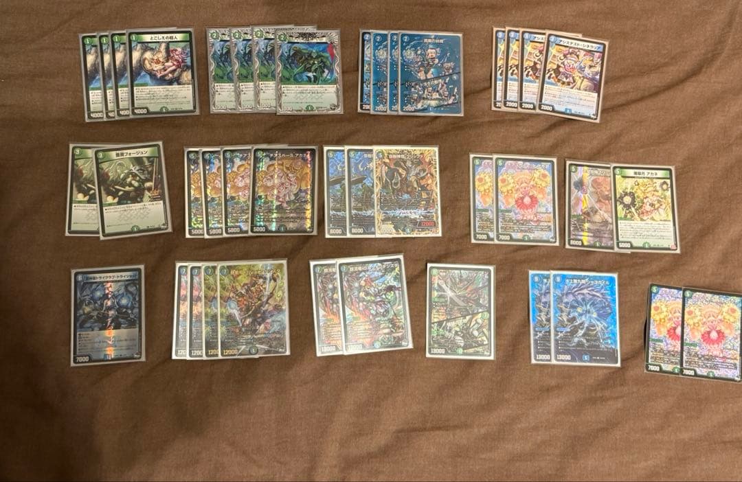 【デュエルマスターズ】 引退品 青緑ジャイアント デッキ アカネおまけ付き