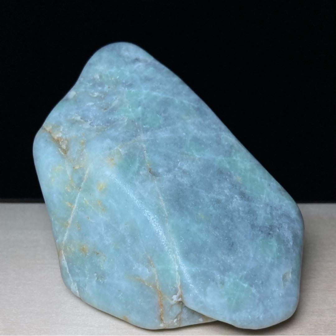 糸魚川翡翠　海中翡翠（大）黒×翠　海石　翡翠輝石　原石　600ｇ