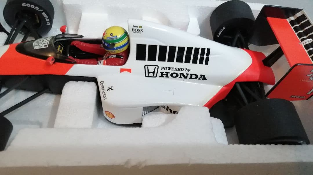 MINICHAMPS アイルトンセナ マクラーレン ホンダMP4/5 1989