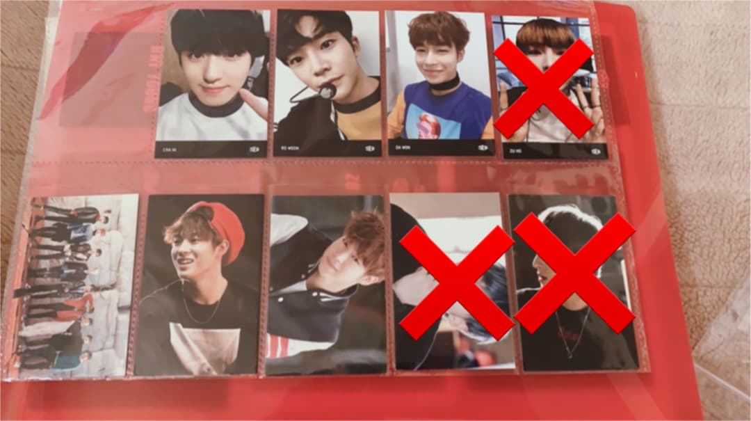 SF9 トレカ　ダウォン　チャニ　ロウン