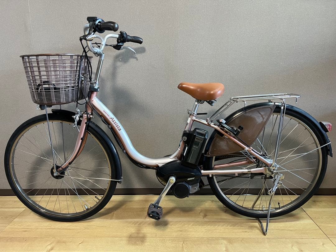 美品 ブリヂストン電動自転車、バッテリー12.3Ah