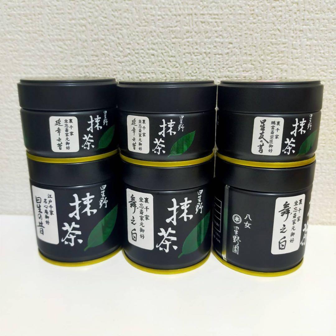 星野抹茶　6缶セット