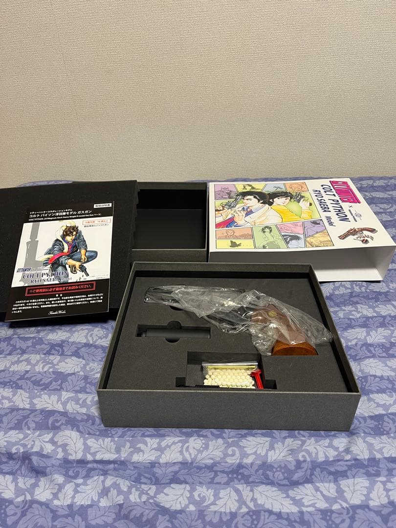 シティーハンター ガスガン 未使用品　冴羽獠モデル