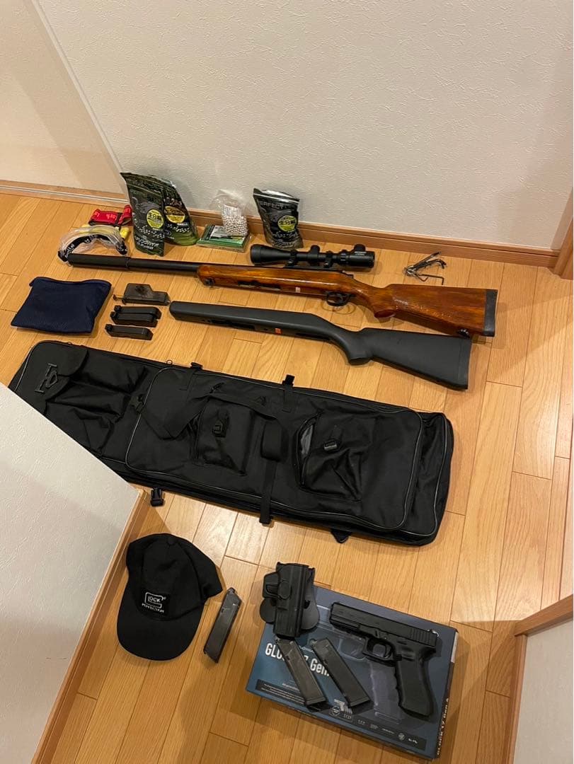 東京マルイ　トイガン VSR-10g G17gen4 サバゲ　引退セット