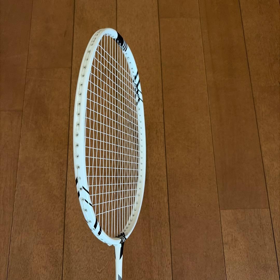 バドミントンラケット 2本セット L5 ホワイト/ブラック