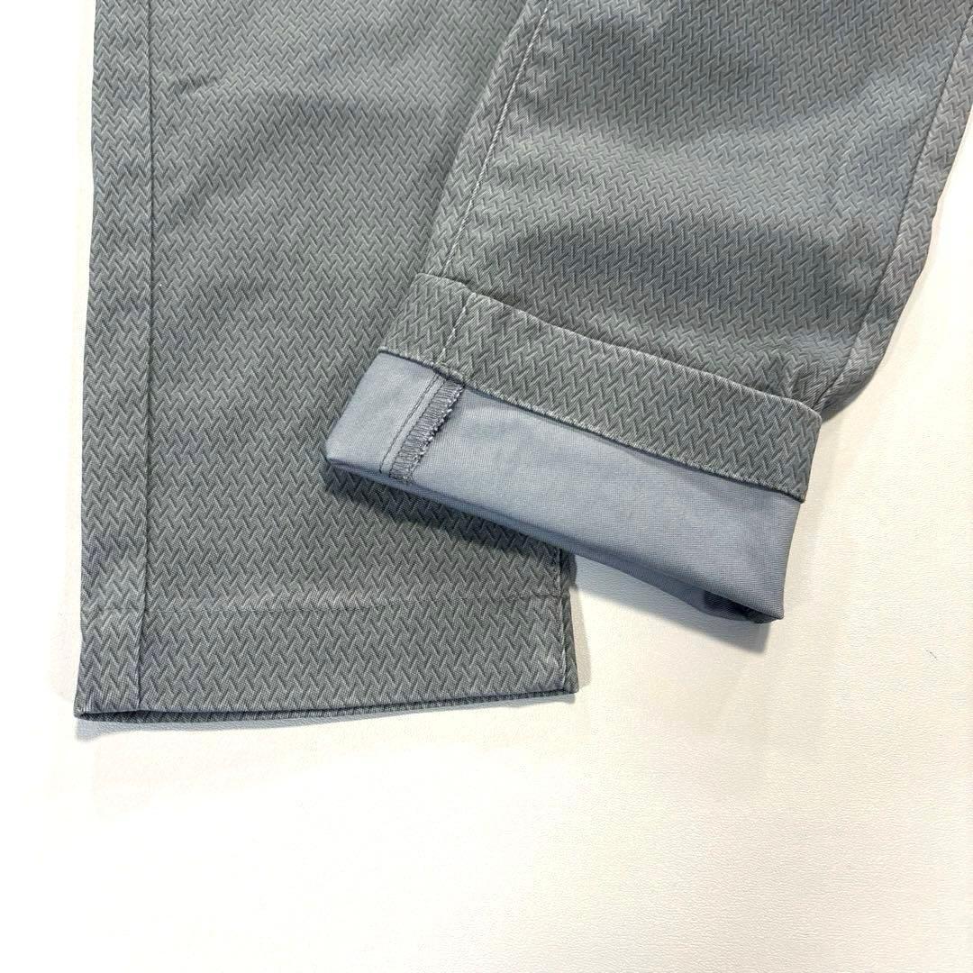 パーリーゲイツ　ロングパンツ　グレー　総柄　サイズ3 S〜タイト目M程度　通年