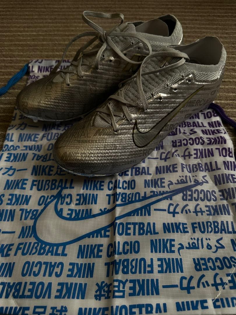 Nike Mercurial シルバー 取り替え式スパイク