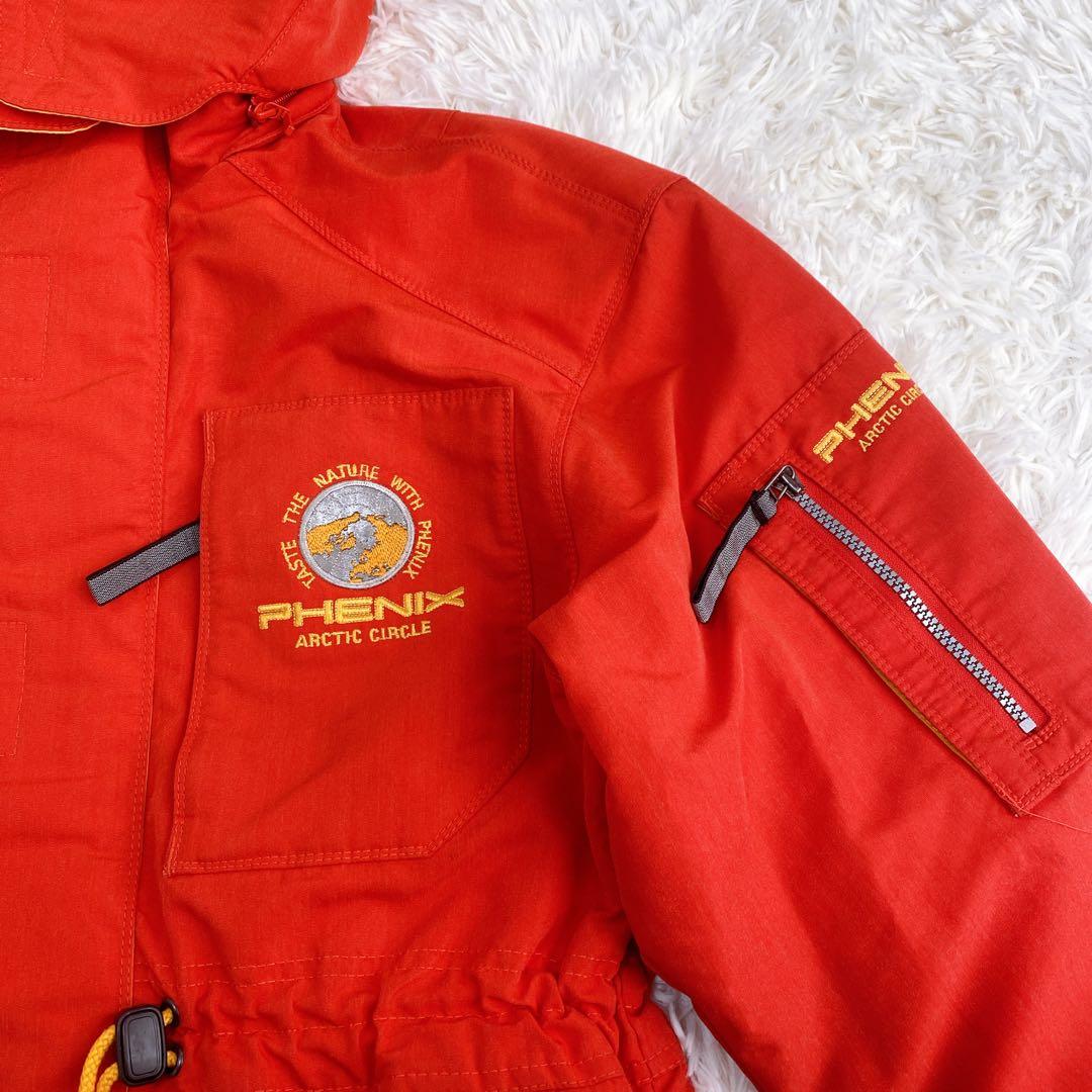 美品☆フェニックス スノーボード スキー ウェア レッド セットアップ 冬