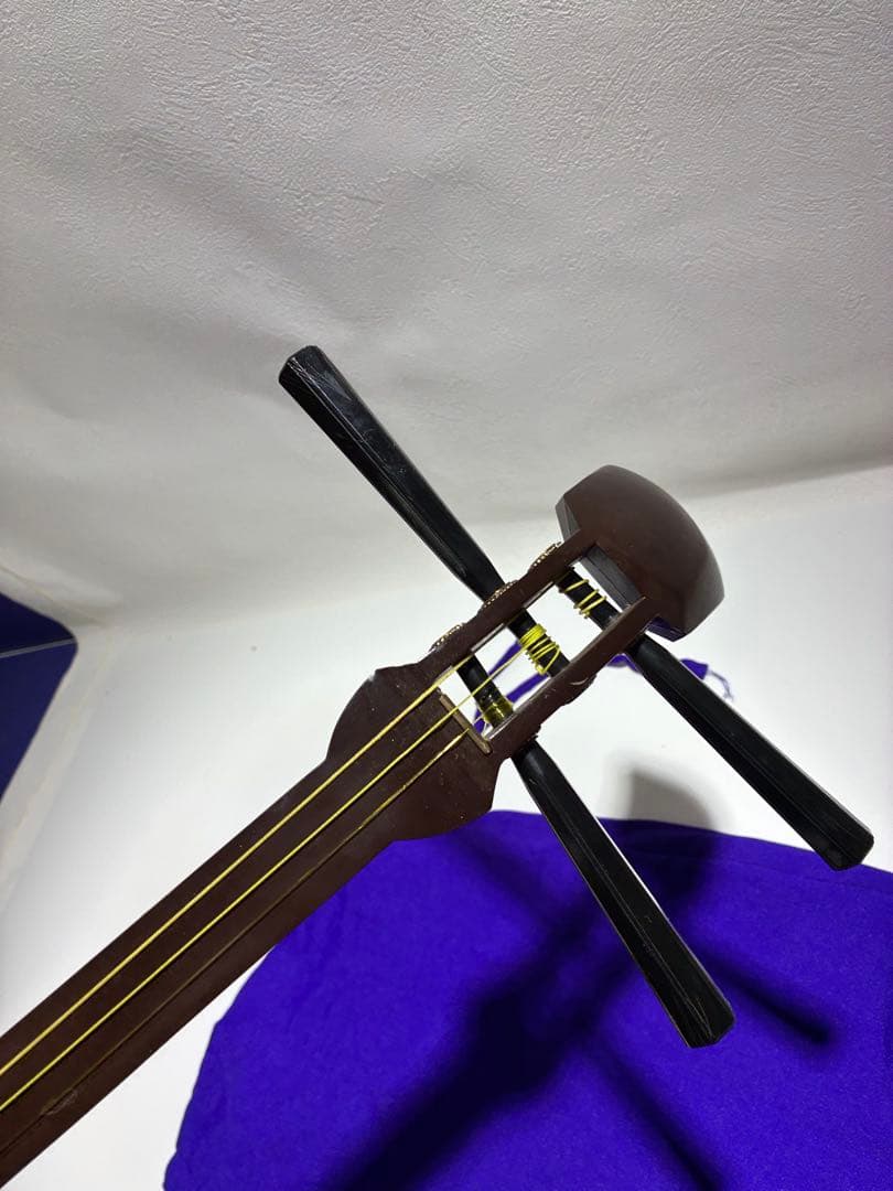 G）教学用 長唄 三味線 合皮張済み プラスチック製 祭り用 踊り用